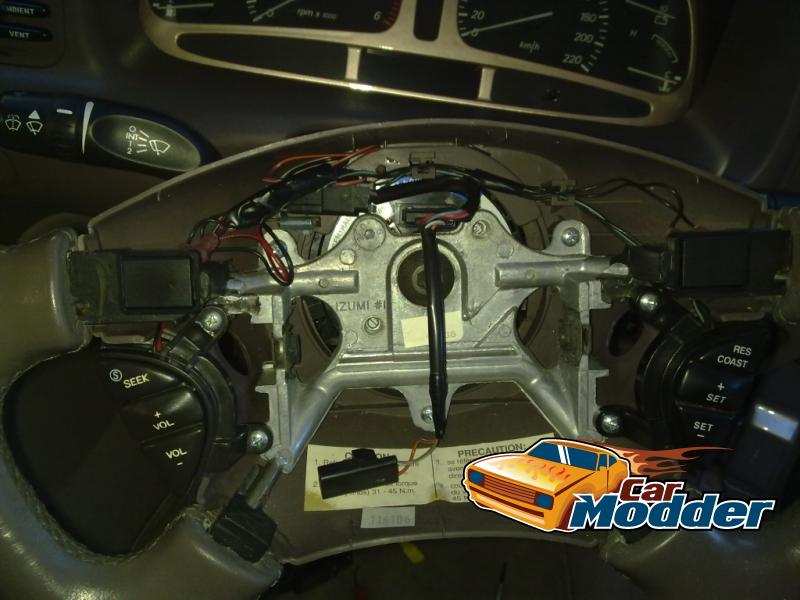 AU Radio Buttons Wiring in EF Steering Wheel