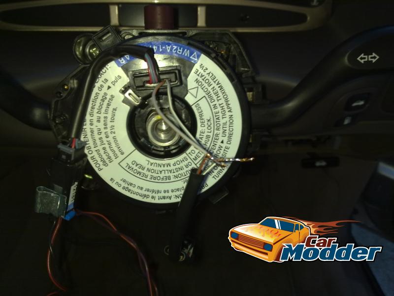 AU Clockspring modified for EF Airbag