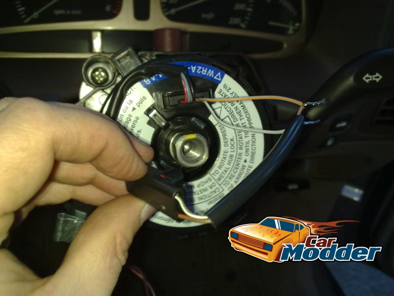 AU Clockspring modified for EF Airbag