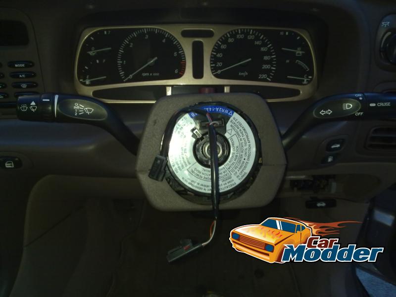 AU Clockspring modified for EF Airbag