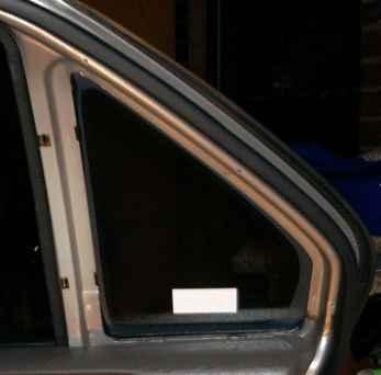 Quarter Window Cover Removed