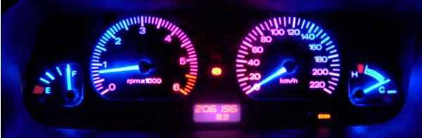 EF Base Instrument Cluster