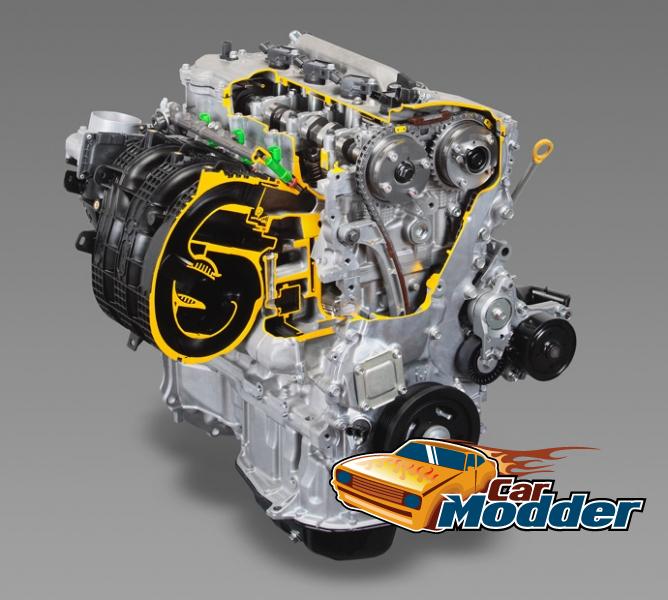 Toyota 2AZ-FE 4 Cylinder Engine