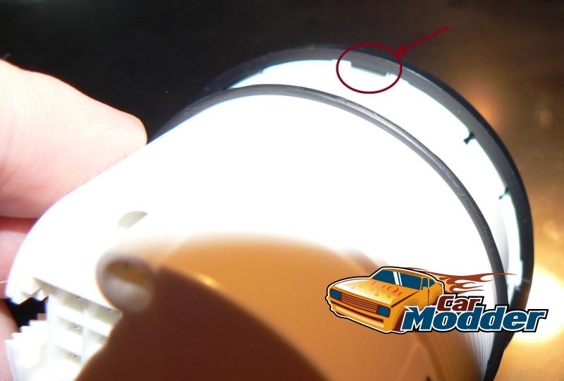 52mm VDO Gauge Plastic Ring Cllips