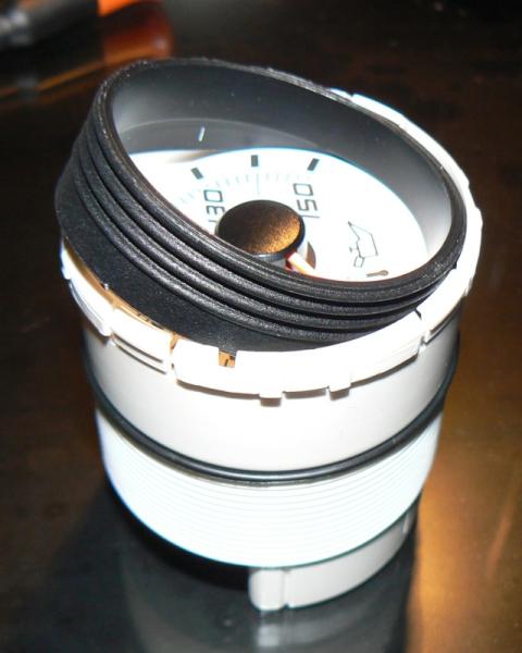 52mm VDO Gauge Rubber Gasket Removal