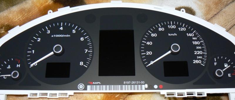 VE Instrument Cluster Dismantling