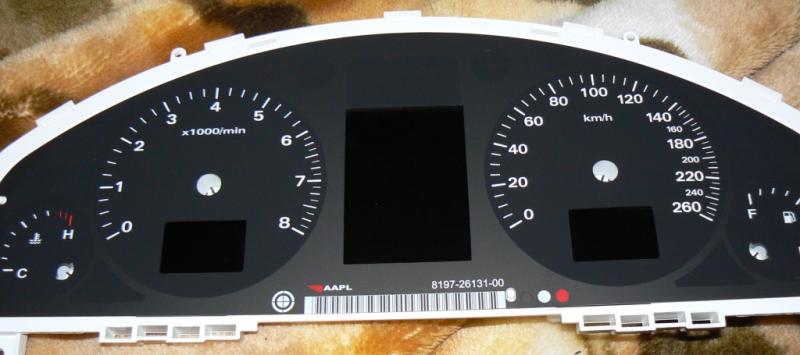 VE Instrument Cluster Dismantling