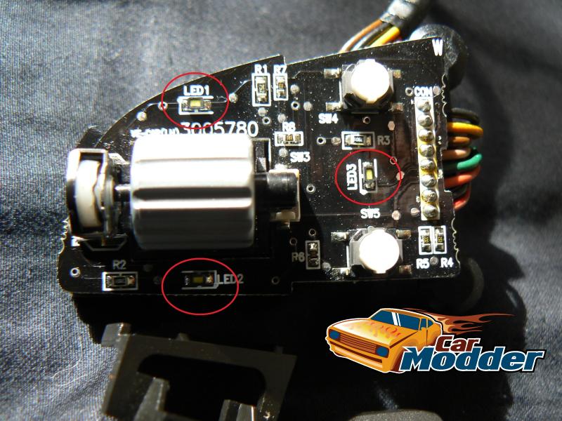 Steering Wheel Switch LED Illumination