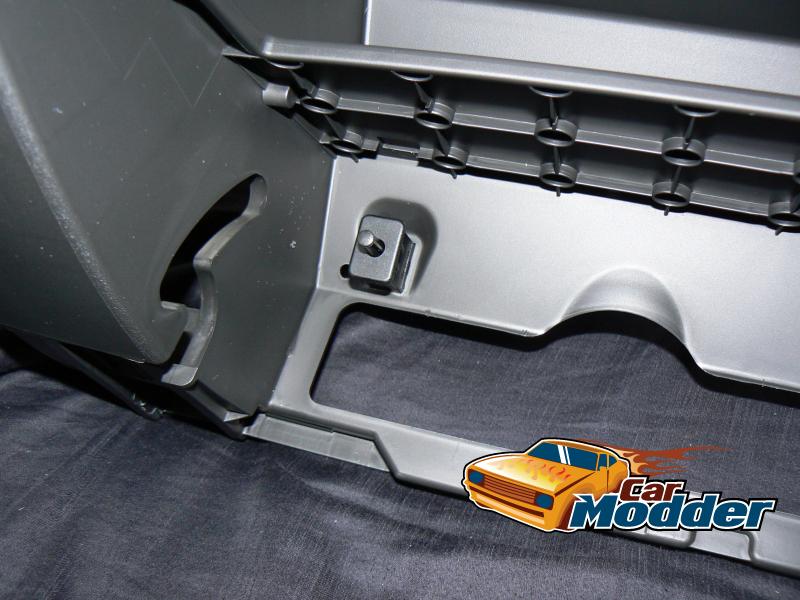 Fitting the Glovebox Lamp Switch