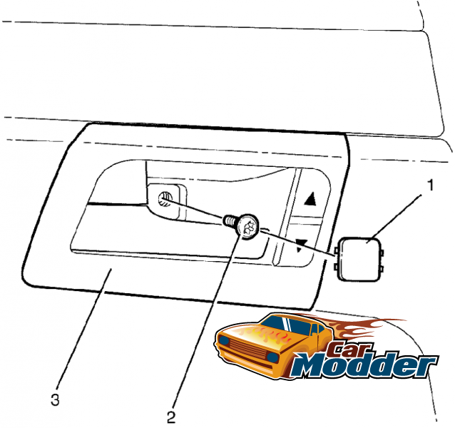 Rear Door Handle Screw Location