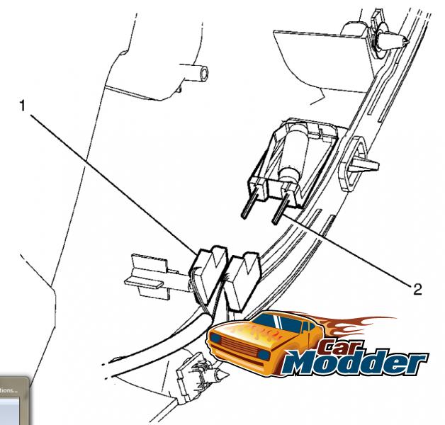 Rear Door Lamp Electrical Connector