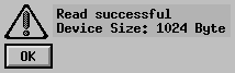 PonyProg EEPROM Read Successful