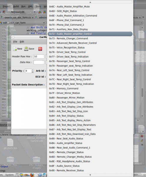 CarModder 29Bit Can Software