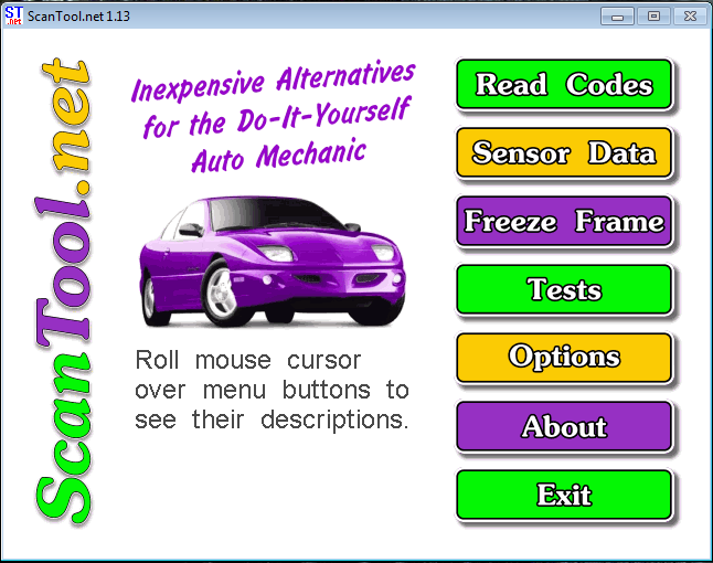 ScanTool.Net Software on Windows