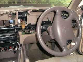 Figure 3. Ford EF Dash, with the cluster removed