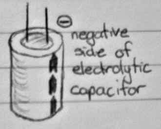 Connecting an Electolytic Capacitor to a circuit