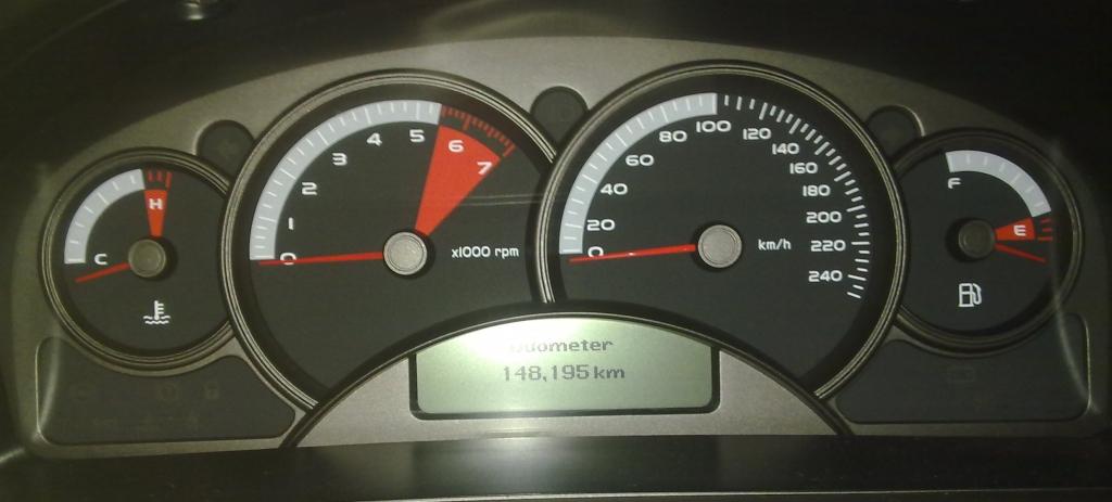 The Commodore SV6 Instrument Cluster