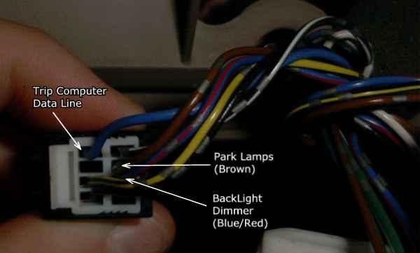 Trip Computer Data Line Connection