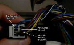 Trip Computer Data Line Connection