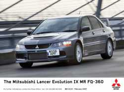 Mitsubishi Lancer EVO IX - MR FQ360