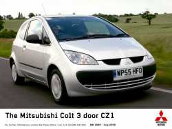 2008 Mitsubishi Colt 3 Door CZ1