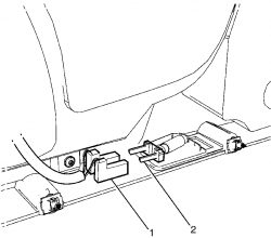 Front Door Lamp Electrical Connector