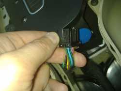 Front Power Window Switch Connector