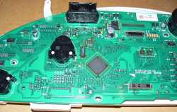 95160 EEPROM Location on the instrument cluster board