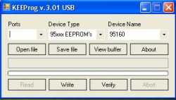 KeeProg V3 Software, for use with the KeeProg EEPROM Programmer