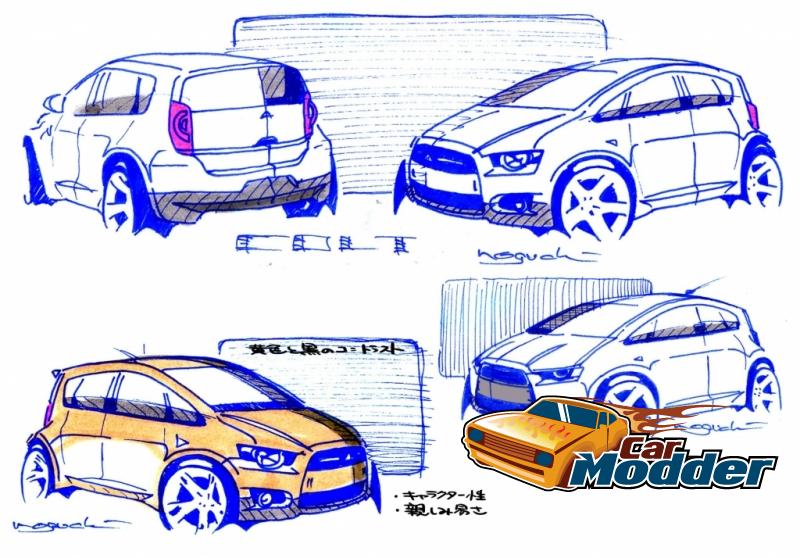 2011 Mitsibushi Colt Design