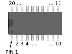 Chip Pin 1 Orientation
