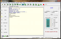 GQ EEPROM Programmer Software Selecting an EEPROM device