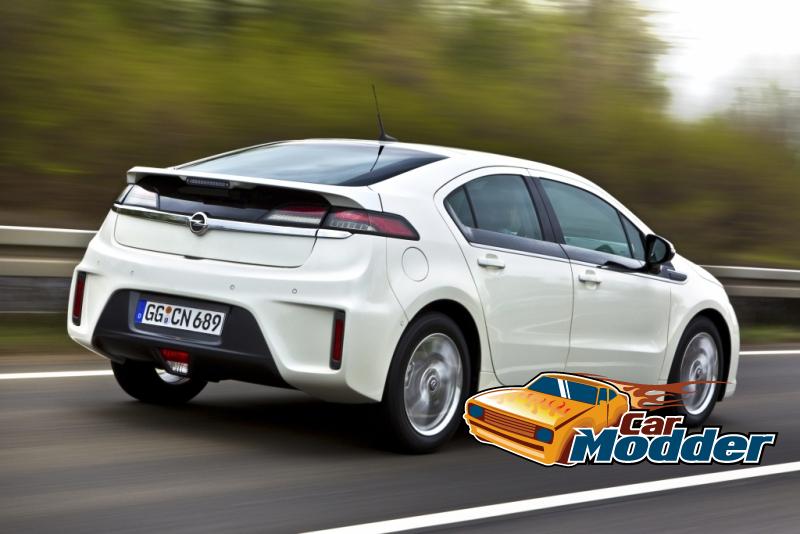 Opel Ampera Hybrid Vehicle