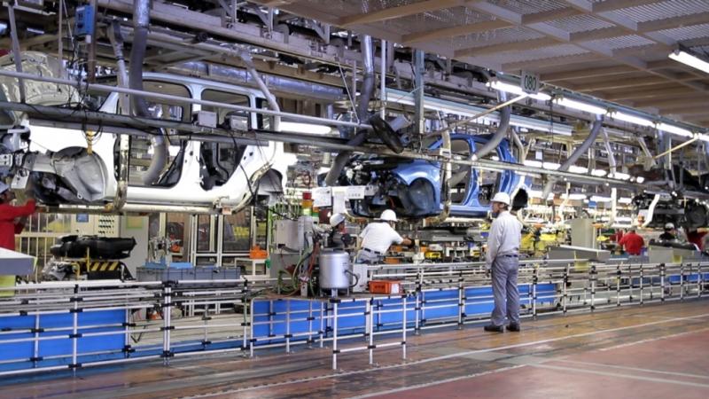 Nissan Leaf Production Line Assembly