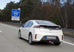 Opel Ampera Hybrid Vehicle