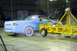 VE Comodore Ute Crash Testing