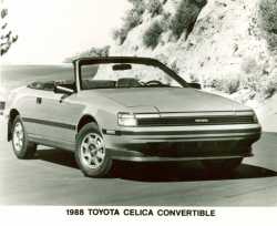 1988 Toyota Celica Covertible