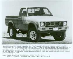1981 Toyota Hilux Truck SR5