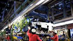 Nissan Leaf Production Line Assembly