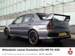 Mitsubishi Lancer EVO VIII - FQ400