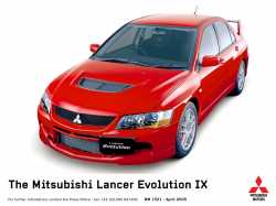 Mitsubishi Lancer EVO IX