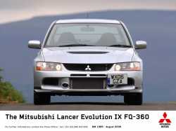 Mitsubishi Lancer EVO IX - FQ360