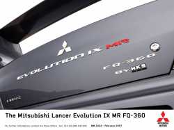 Mitsubishi Lancer EVO IX - MR FQ360