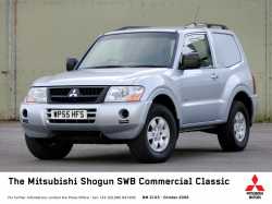 2005 Mitsubishi Pajero / Shogun / Montero SWB Commercial