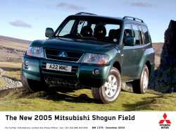 2005 Mitsubishi Pajero / Shogun / Montero Field