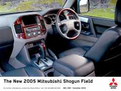 2005 Mitsubishi Pajero / Shogun / Montero Field