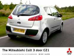 2008 Mitsubishi Colt 3 Door CZ1