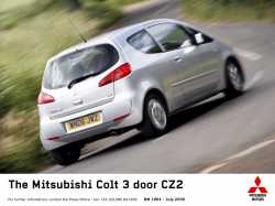 2008 Mitsubishi Colt 3 Door CZ2