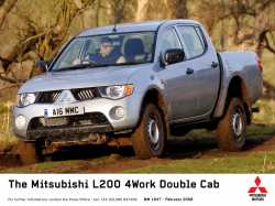 2010 Mitsubishi L200 4Work