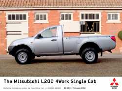 2010 Mitsubishi L200 4Work